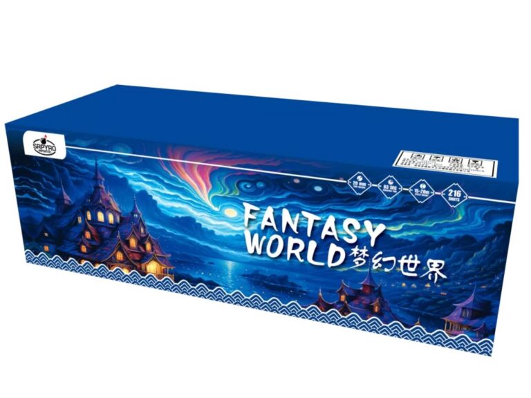 Ohňostroj Fantasy World 216 rán 20 mm